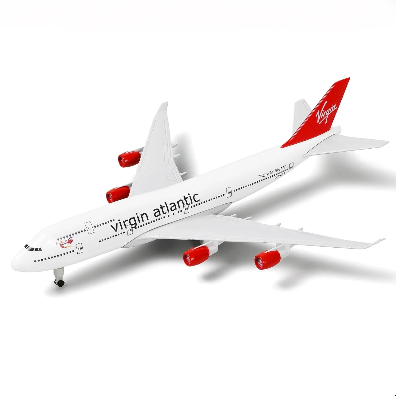 20 سنتيمتر B747 البريطانية VAA دييكاست نموذج معدني طائرة عدة للبالغين عشاق الطيران تحصيل للعرض أو الهدايا