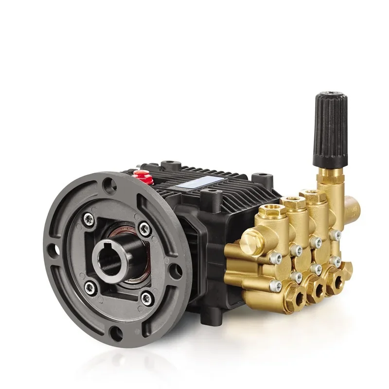 High Pressure Washer Pump FBM-F5 Brass Forged Triplex Plunger Pump 100-250bar 3600PSI 8-19L/min Piston Pump for Washing Machine