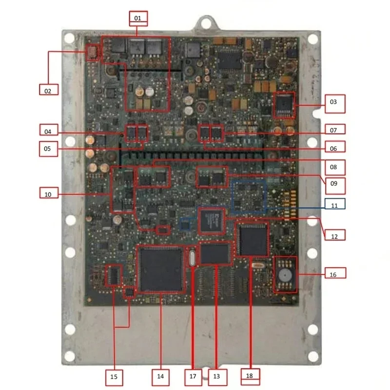 ECU وحدة الديزل إصلاح PDF ملف ECU الدورة الأساسية دراسة لفورد بنز لفولفو ل V-W فقط PDF