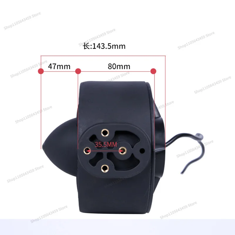 For High Power Ship Model Nesting Boat Drawing Net Boat Rescue Boat Underwater Thruster Underwater Robot Thruster