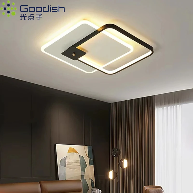 

Modern Nordic Led Ceiling Lights Round Minimalist Lamps for Kitchen Living Dining Children's Room Art Home Decoration Chandelier