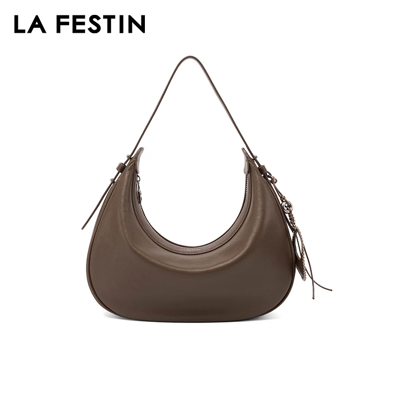 LA FESTIN Original Women's Bag New Shoulder Bag Half-moon Bag Fashion Tote Bag Lady Handbag Crescent Bag Crossboby Bag