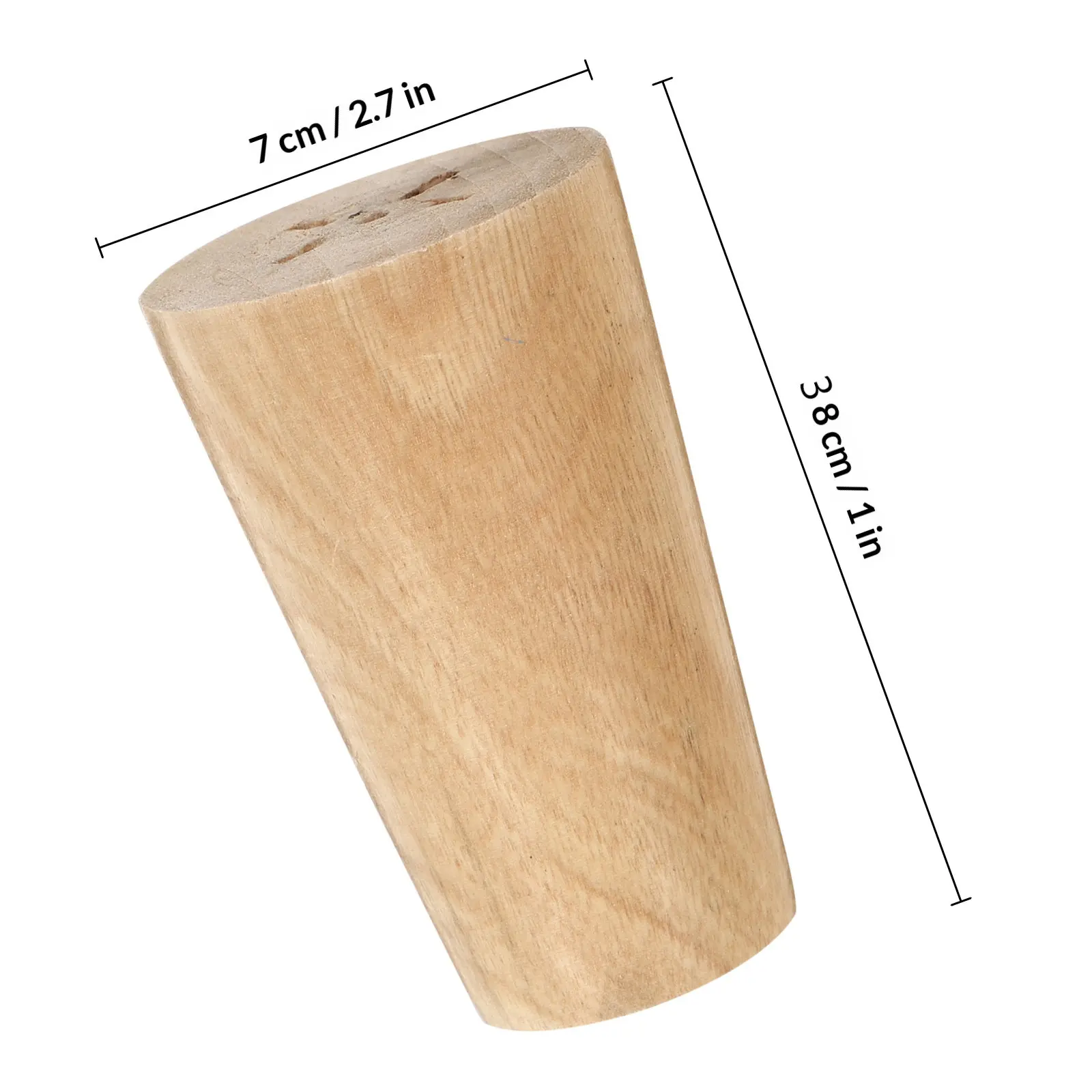 4 pcs Bed Legs Support Feet Furniture Sofa Table Cabinet Halloween Christmas New Year Furniture Legs Solid Wood Chair Leg Wooden