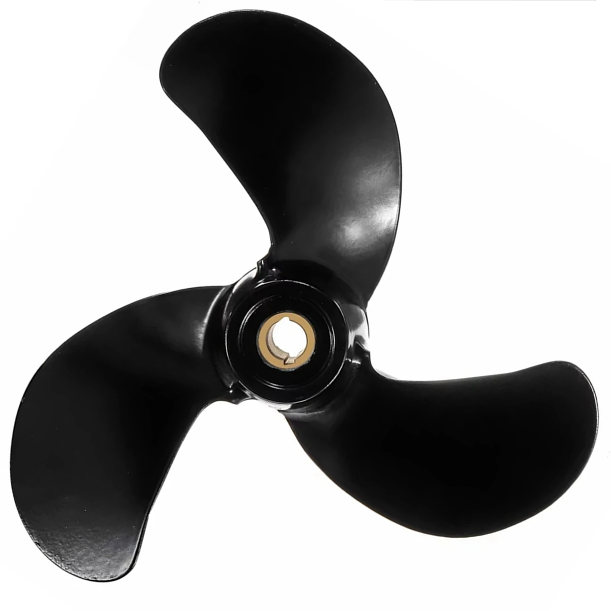 

Outboard Propeller 6011-079-07P For Honda Boat Engine 5HP 7-7/8 x 7-1/2 R Rotation Marine Parts 3 Blades Aluminum Alloy Black