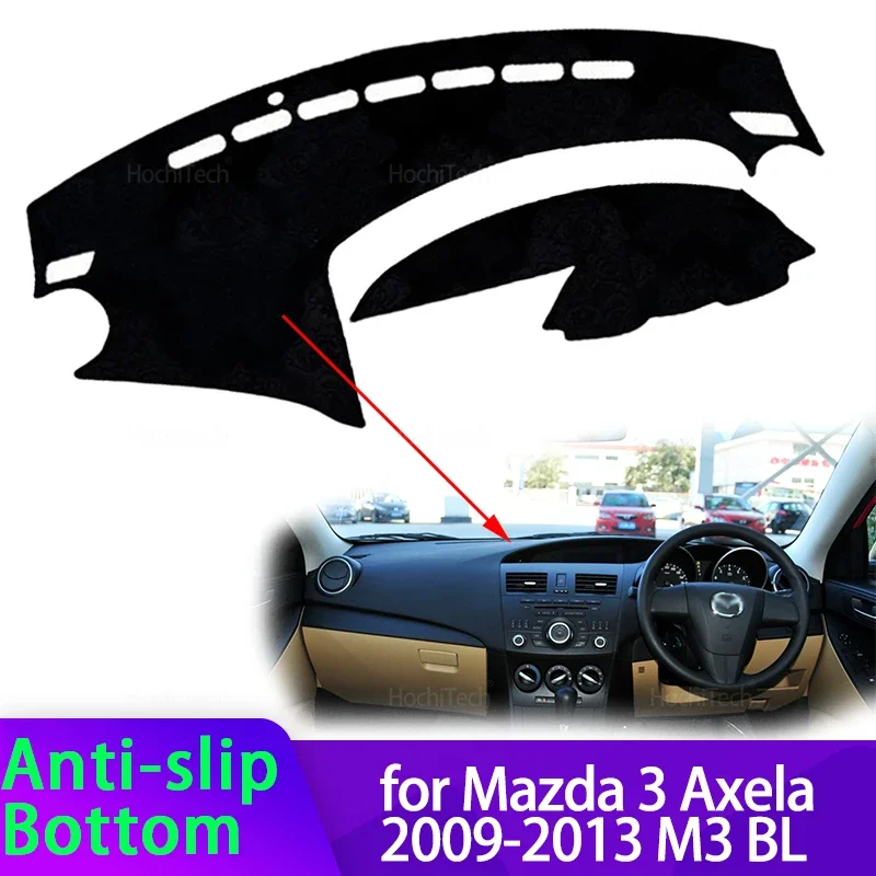 

For Mazda 3 Axela 2009 2010 2011 2012 2013 M3 BL High Quality Dashboard Mat Dashmat Cover Pad Sunshade Carpet Accessories