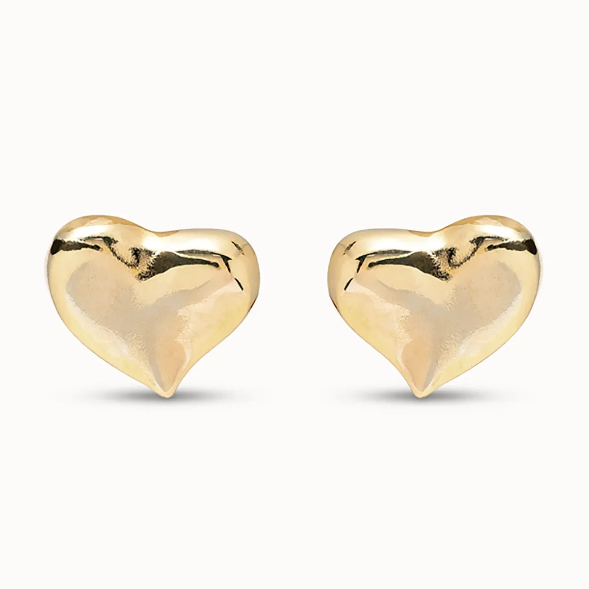 

S925de50-Classic Shiny Gold Love Earrings for Women, Exquisite Jewelry, Fashion Festival Gift, Original, New