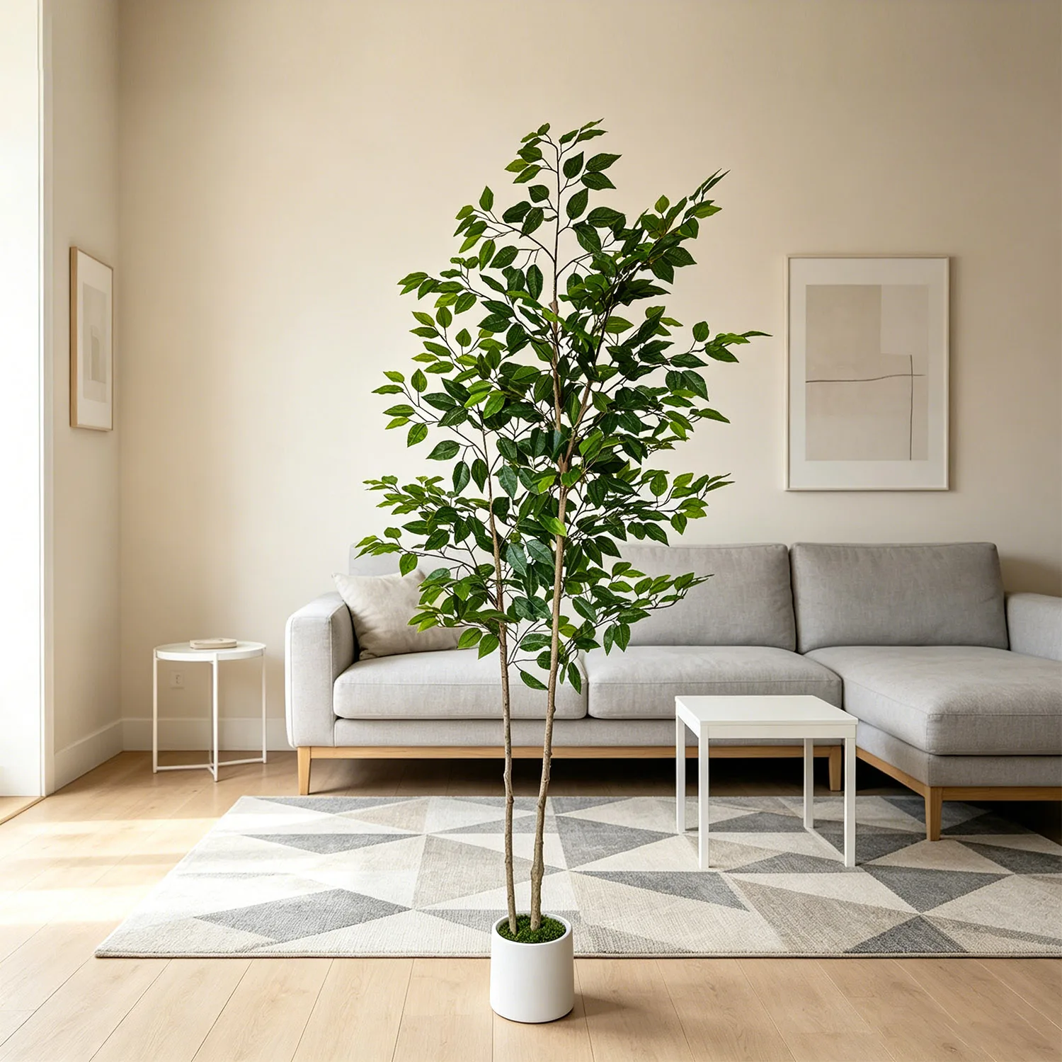 140m-210cm-artificial-ficus-tree-plant-double-trunk-ornament-greenery-faux-plant-for-home-indoor-living-room-decoration