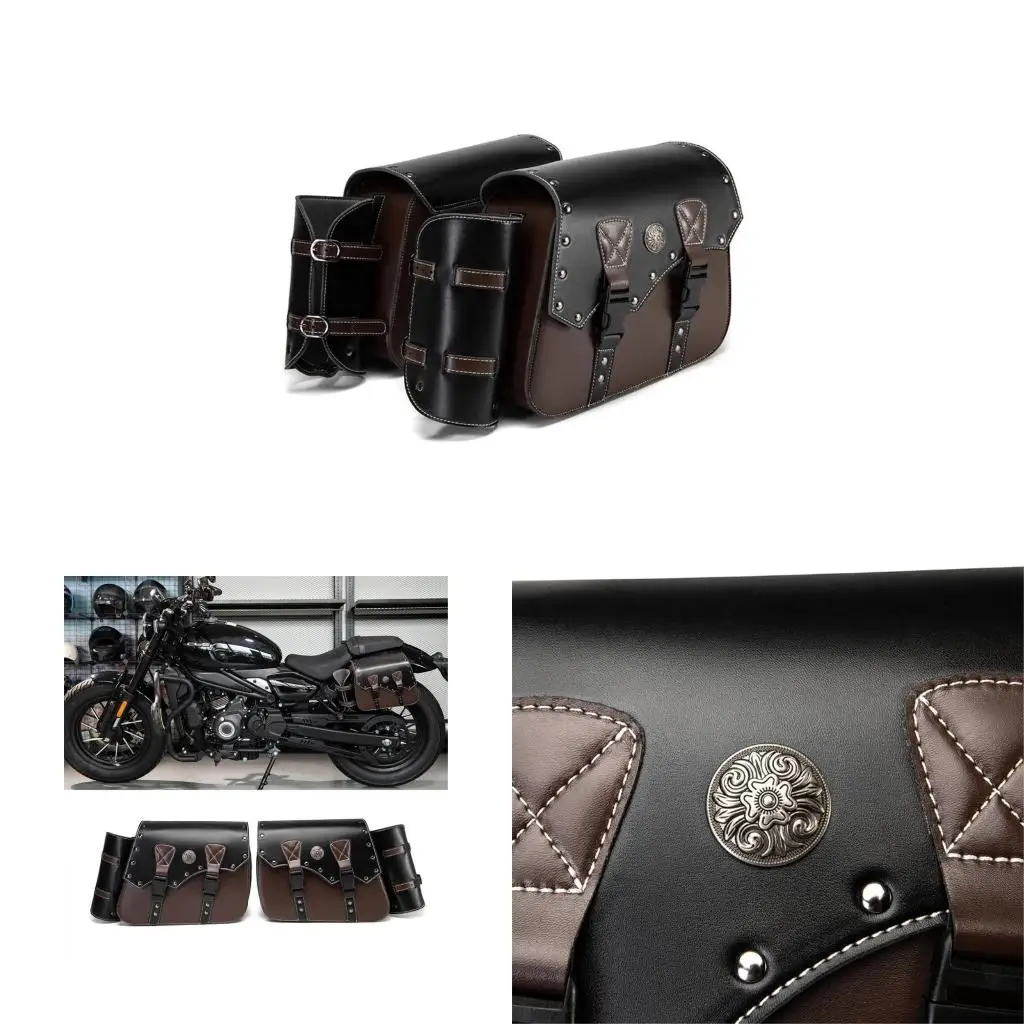 

Retro Motorcycle Saddlebags PU