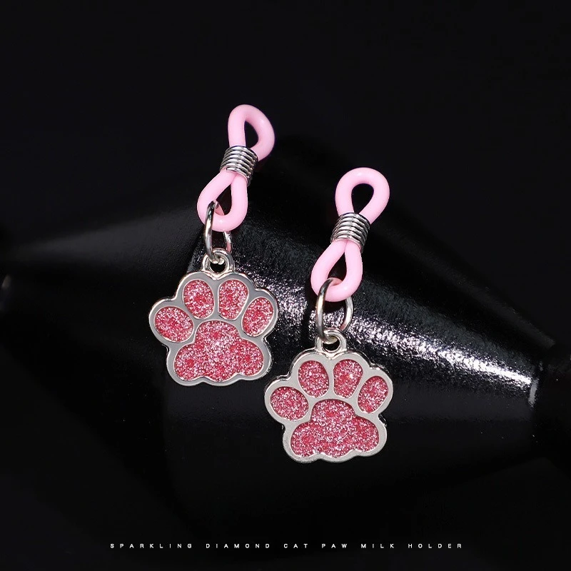 3 ألوان رصع القط مخلب الثدي الدائري المشابك الحلمة مدلك محفز BDSM الإناث الاستمناء الكبار الجنس لعب للنساء زوجين #3