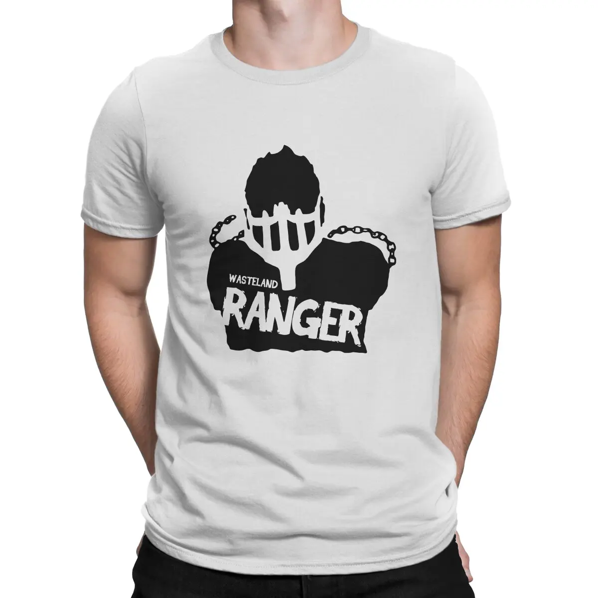 Mad Max Movie Wasteland Ranger Tshirt Homme Men's Tees Polyester T Shirt For Men