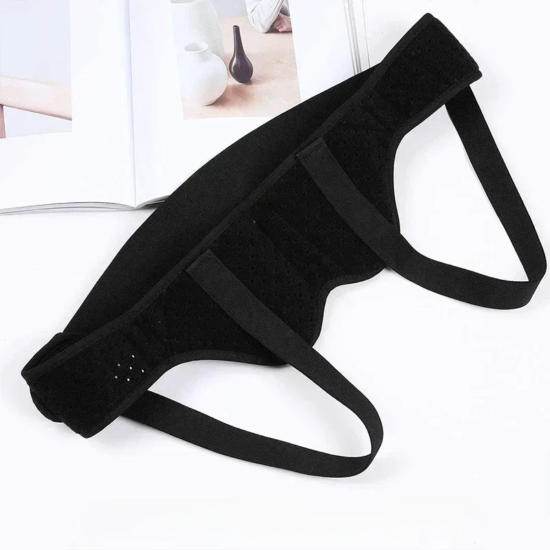 New Hernia Band Truss Suitable for Single/Double or Sports Support Band 2 Removable Compression Pads Comfort Material