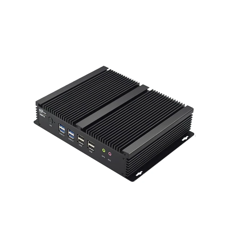 

Adipcom Industrial Fanless Embedded PC Intel i5-4278U Processor Dual Gigabit LAN + 6×COM Ports Wide-Temp -40°C~70°C DIN-Rail