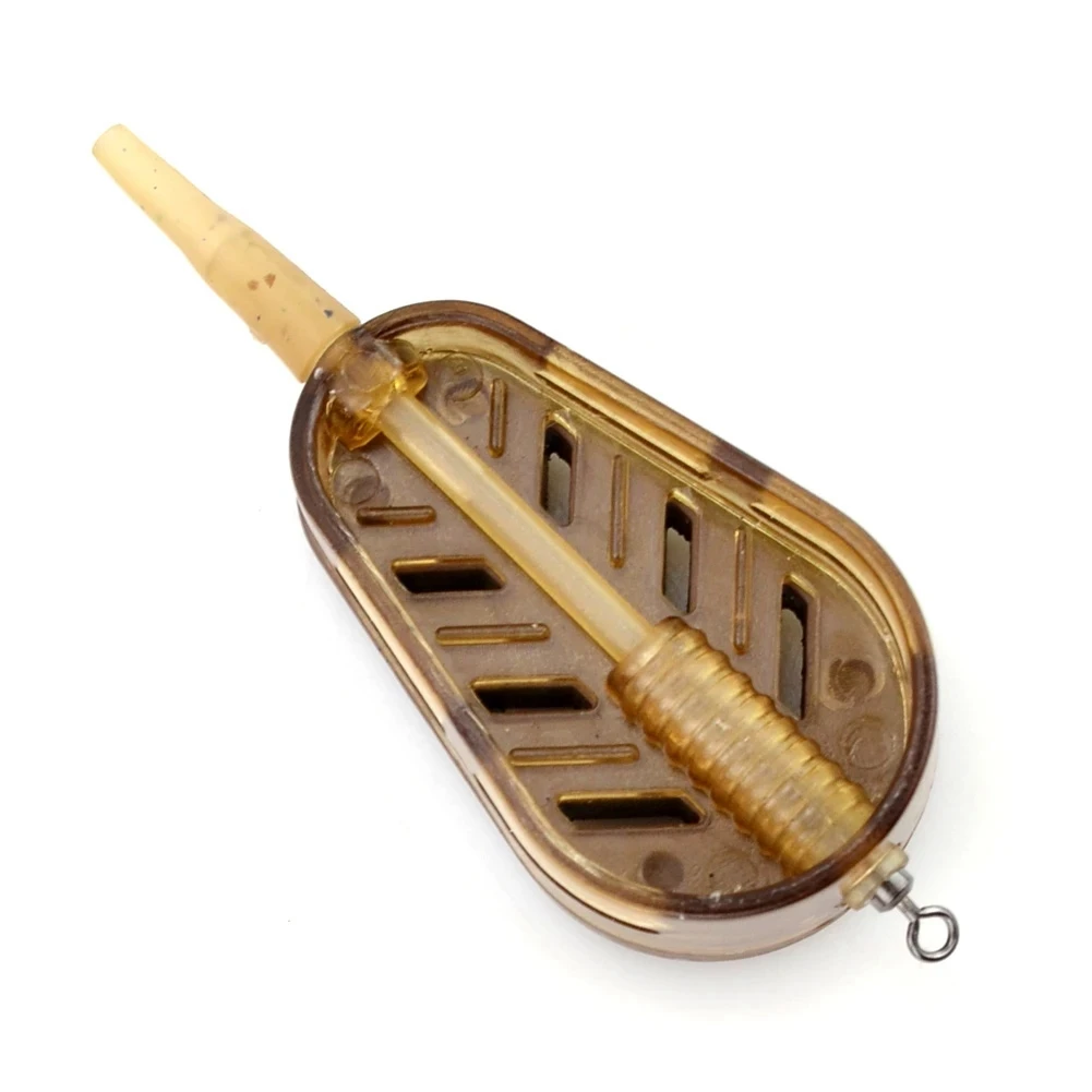 A61P 5Pcs Carp Fishing Method Feeder Cage 20G Quick Release Bait Cage Basket Bait Fishing Tackle Accessories