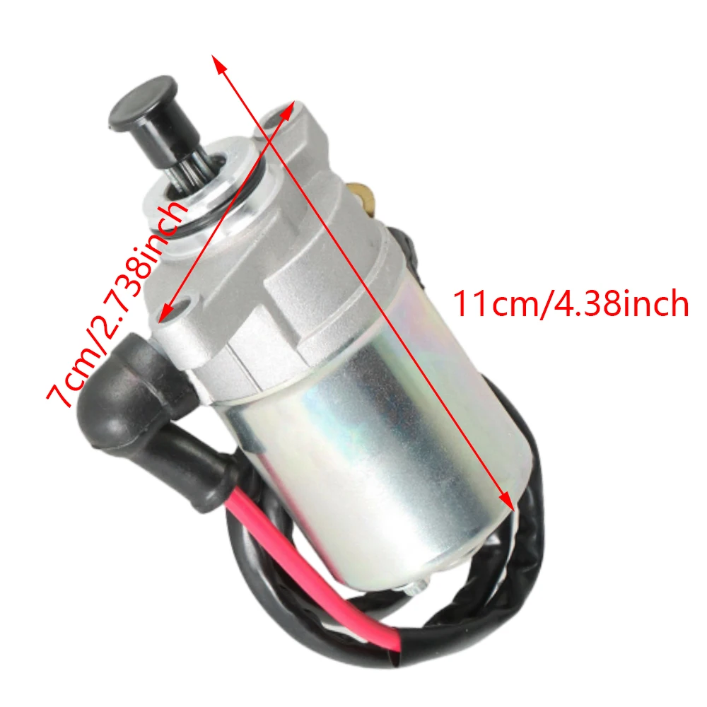 Starter Motor 9 Teeth for Polaris Sportsman 90 2001-2006 Scrambler 90 2001-2003 Predator 90 2003-2006 0450533 0451692 0453848