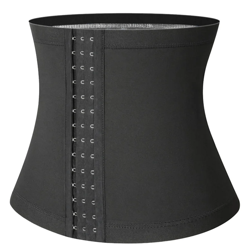 Women Abdomen Reducer Workout Sauna Suits Fitness Sweat Waist Trimmer Belt Waist Trainer Fat Burning Belly Slimming Corsets image 5