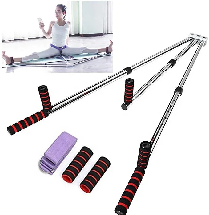 

Wellshow Sport Leg Stretcher 3 Bar Leg Split Stretching Machine Martial Arts Yoga Flexibility Training