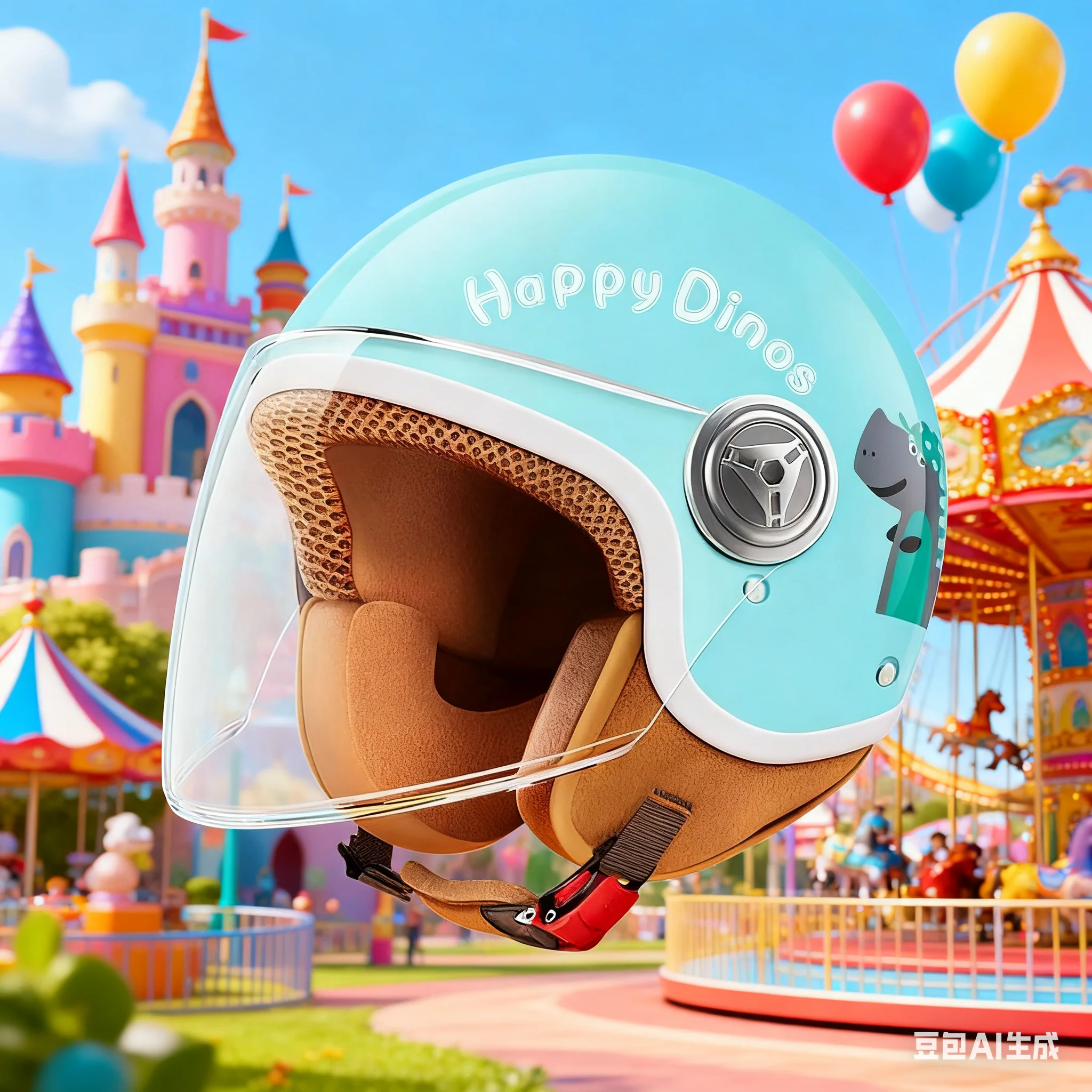 

the high-definition lens adjustable size motorcycle helmet and children's safety helmet are suitable for children aged 3 to 15.