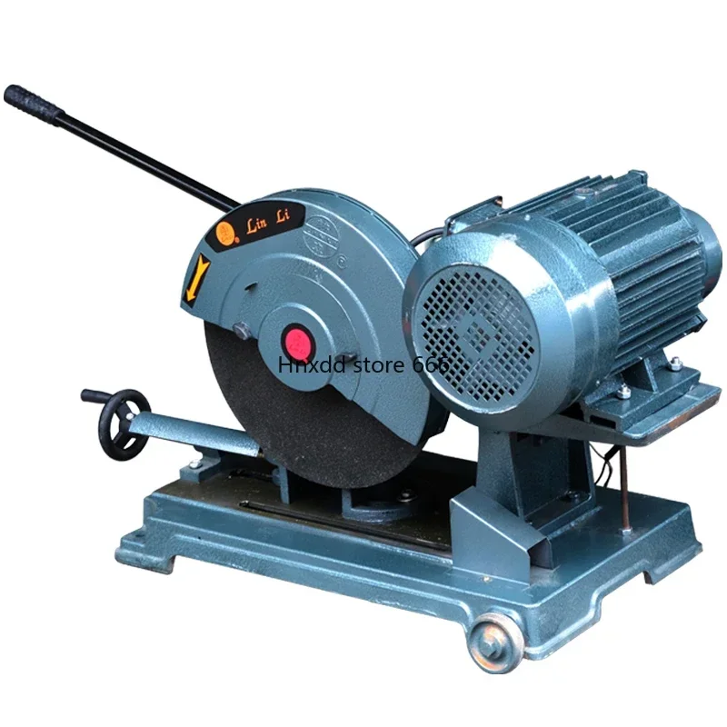 400 profile cutting machine high power 5.5kw aluminum alloy steel square tube three-phase 380