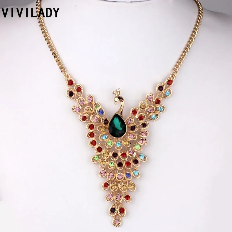 VIVILADY  Vintage Classic Alloy  Multi-layer Portrait Geometry Necklace Clavicle Chain For Women Luxurious Jewelry Festival Gift