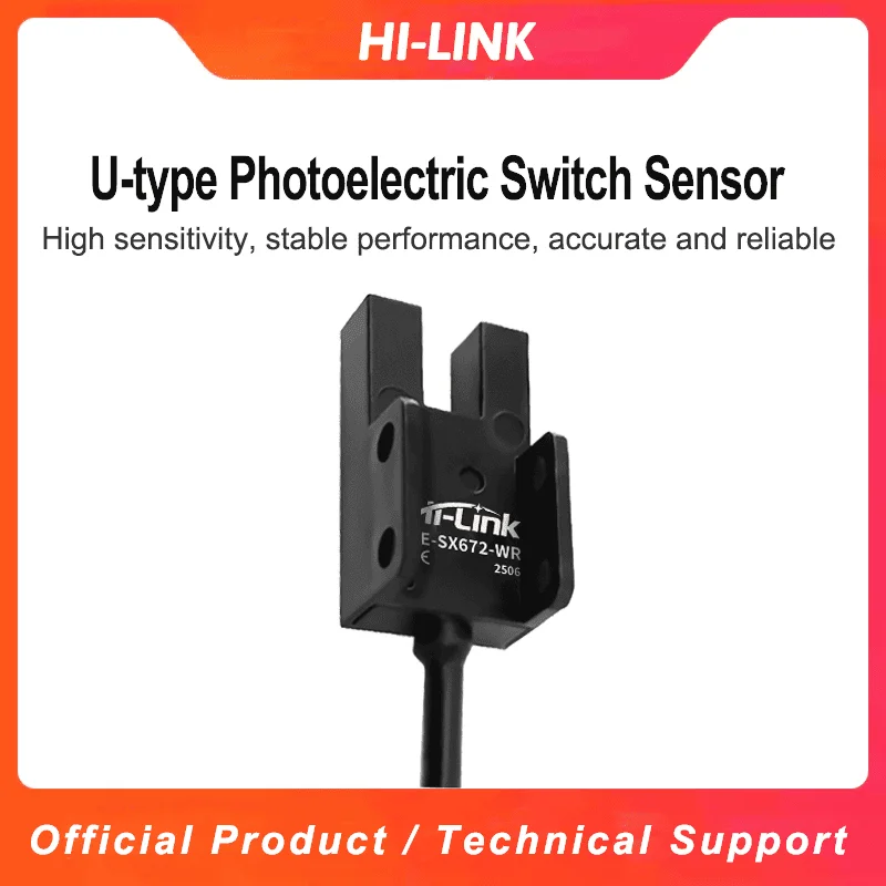 Фотоэлектрический переключатель HLK U-образной канавкой L-типа SX670 SX671 SX672-WR Инфракрасный фотоэлектрический концевой выключатель Датчик