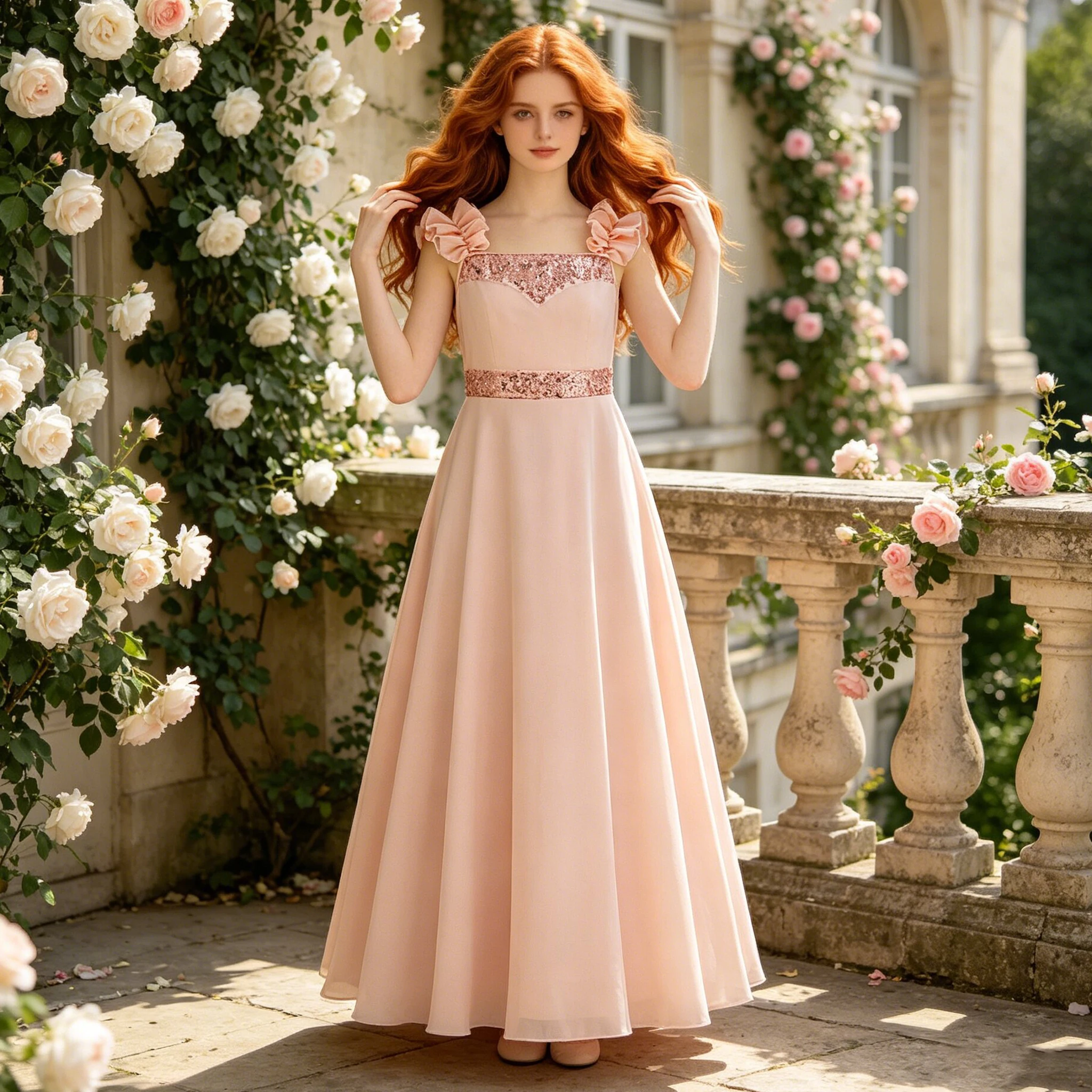 

Elegant Bridesmaid Party Girls Dress Bow Sequin Wedding Birthday Princess Prom Dress for Girl Gala Baptism Pageant Gown Costumes