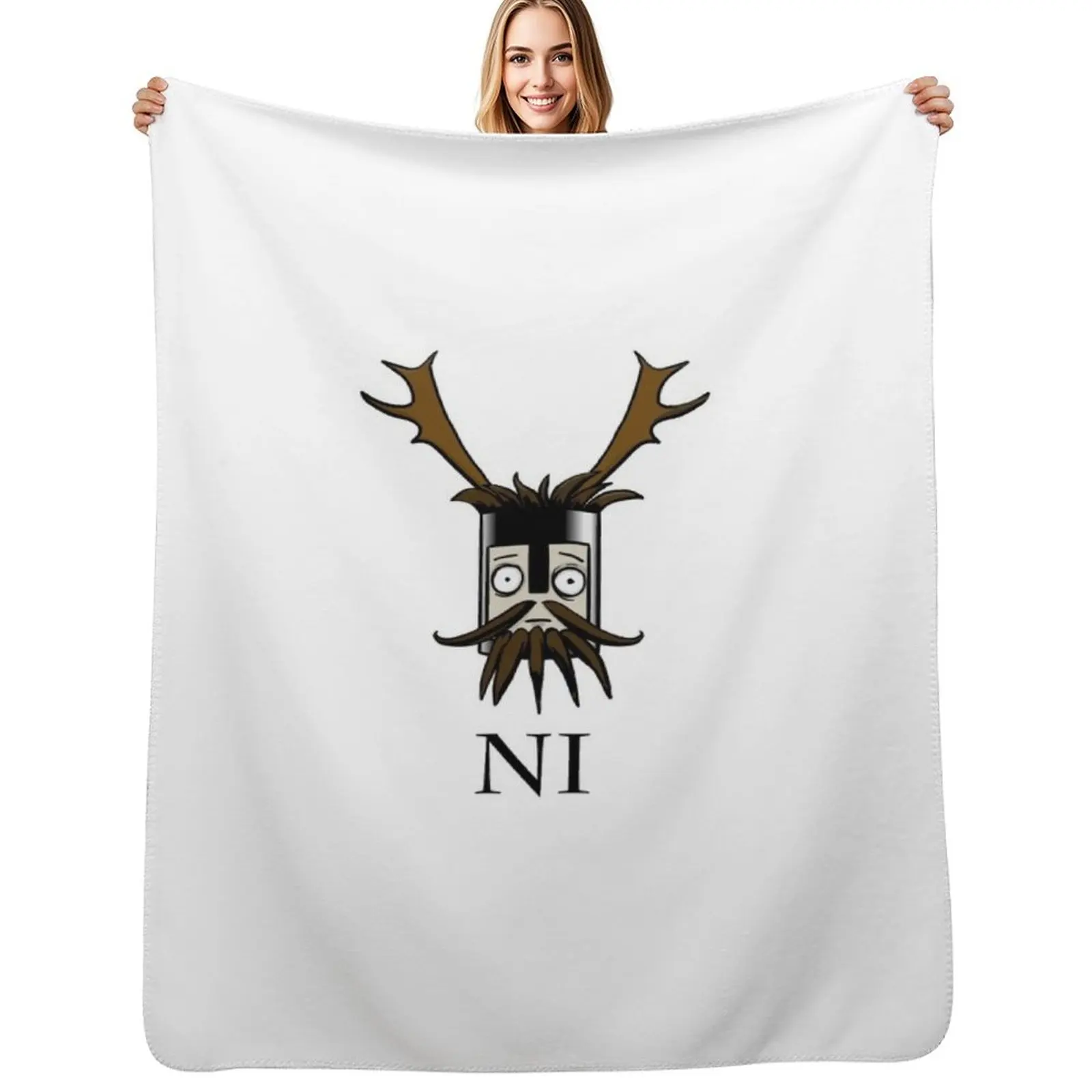 Knight of Ni Throw Blanket Decorative Beds Tourist Flannels Single blankets ands Winter beds Blankets
