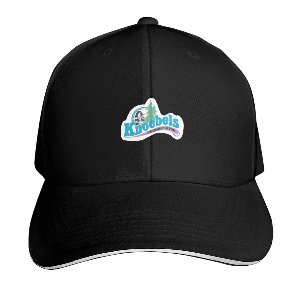 Knobels amusement park Baseball Cap Snapback Flat Bill Strapback Dad Hat Six Panel Structured Crown