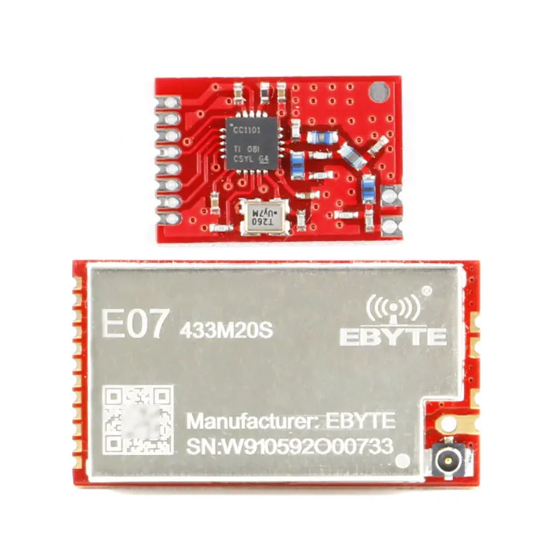 Moduł bezprzewodowy RF CC1101 433MHz 100mW 20dBm Dalekiego Zasięgu E07-433M20S PA Transceiver Nadajnik i Odbiornik 433 MHz — zdjęcie produktu 5