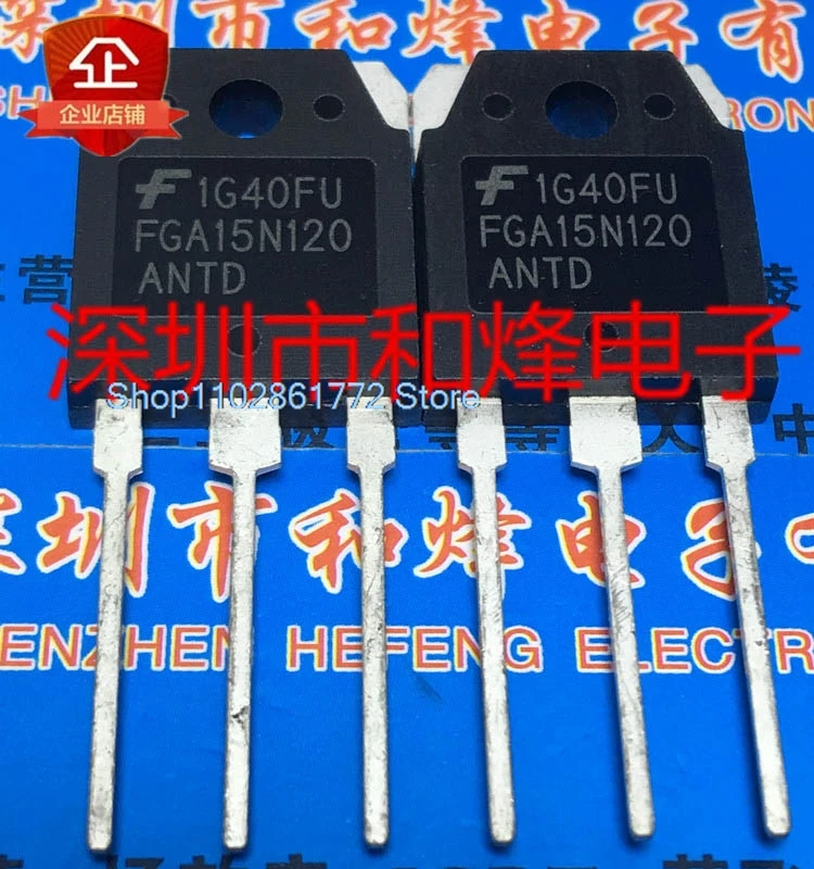 

(10 шт./партия) FGA15N120ANTD TO-3P 1200V 15A
