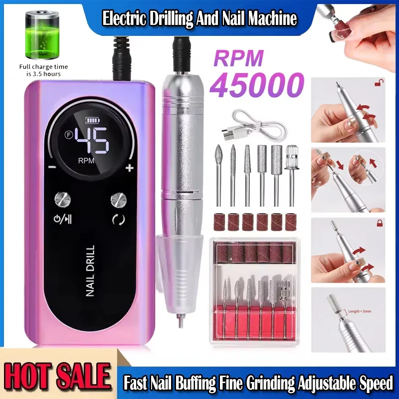 45000rpm-nail-drill-machine-kit-rechargeable-electric-portable-nail-sander-file-for-gel-nails-polishing-for-manicure-salon-home