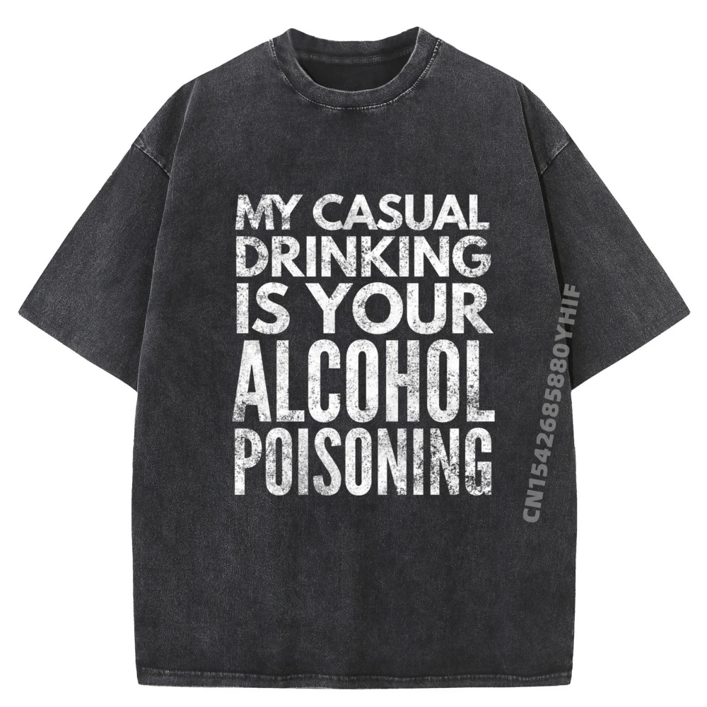 

Мой повседневный питьевой - это ваш алкоголь, отрутие пить, футболки с 3D принтом, мужская модная стираная футболка