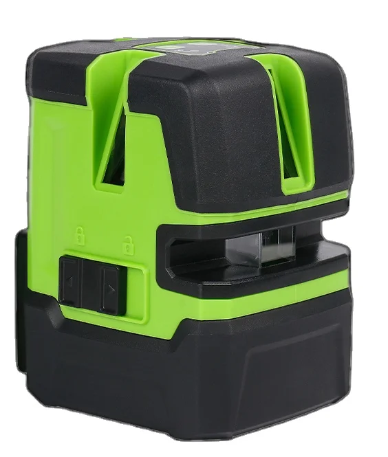 NT411G 360 Cross Line Green Laser Levels Self Leveling Rotating Hard Carrying Case