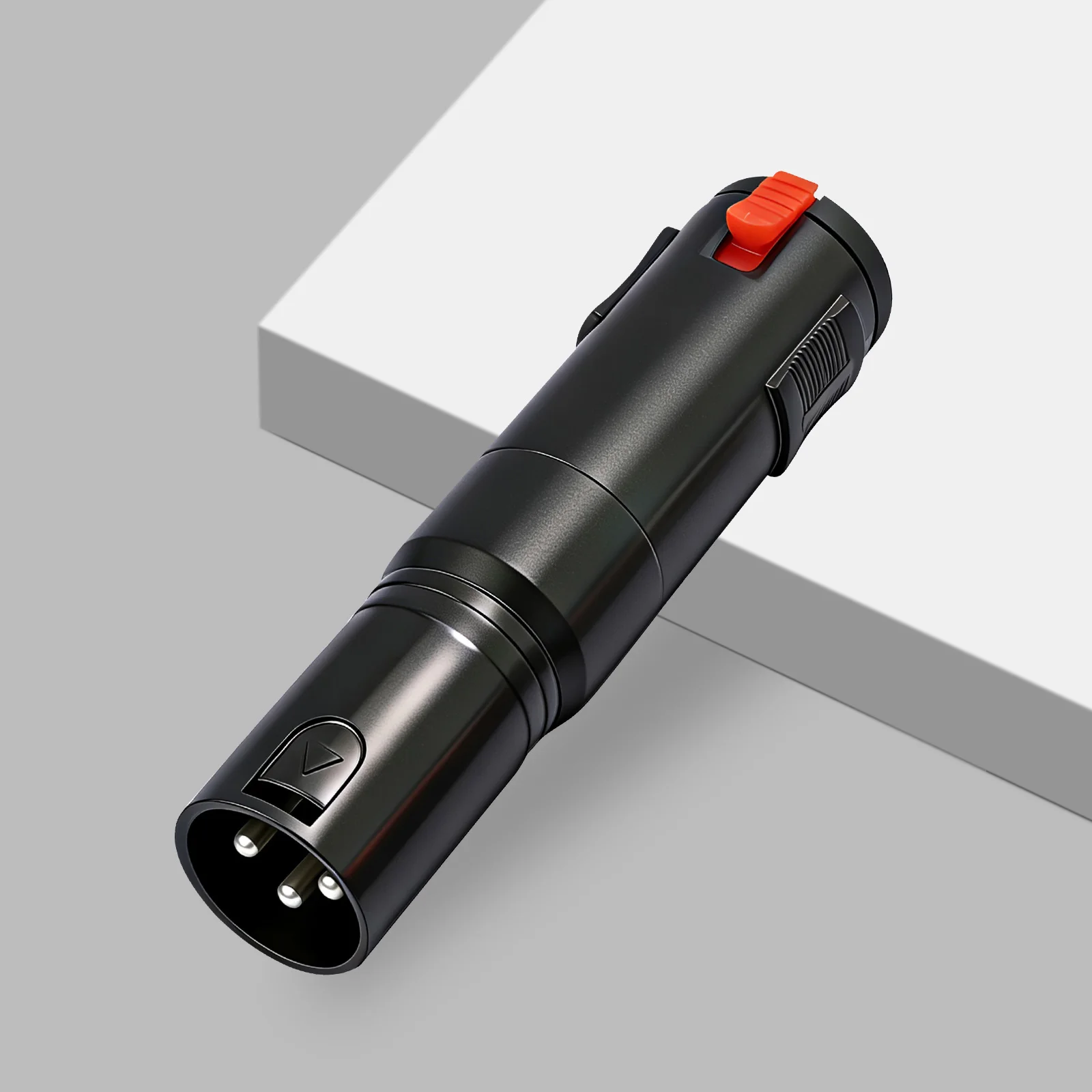 1/4 TRS Female To 3Pin XLR Male Balanced Audio Coupler Lockable Stereo Solderless Audio Adapter for Mixer Microphone Amplifier