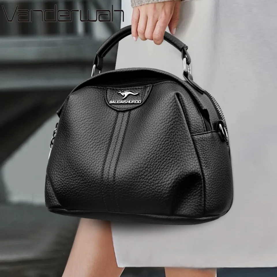 

Genuine Brand Luxury Handbags Women Bags Designer Soft Leather Shoulder Crossbody Bag Female Handbags Messenger Bag Commuting