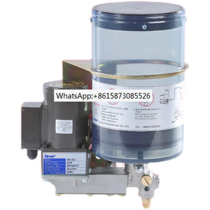 YGL-G20 YGL-G12 YGL-G08 Taiwan Yuxiang Punch Concentrated Oil Lubrication Pump ISHAN YGL-GA200