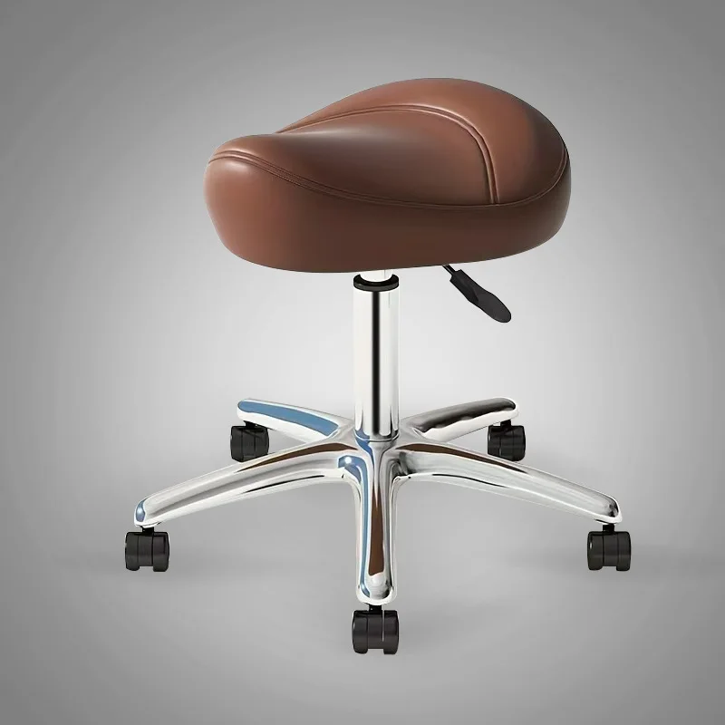 New Beauty Salon Dedicated Rotating Elevating Roller Hairdressing Stool For Salons, Home Use, Manicure Round Chair