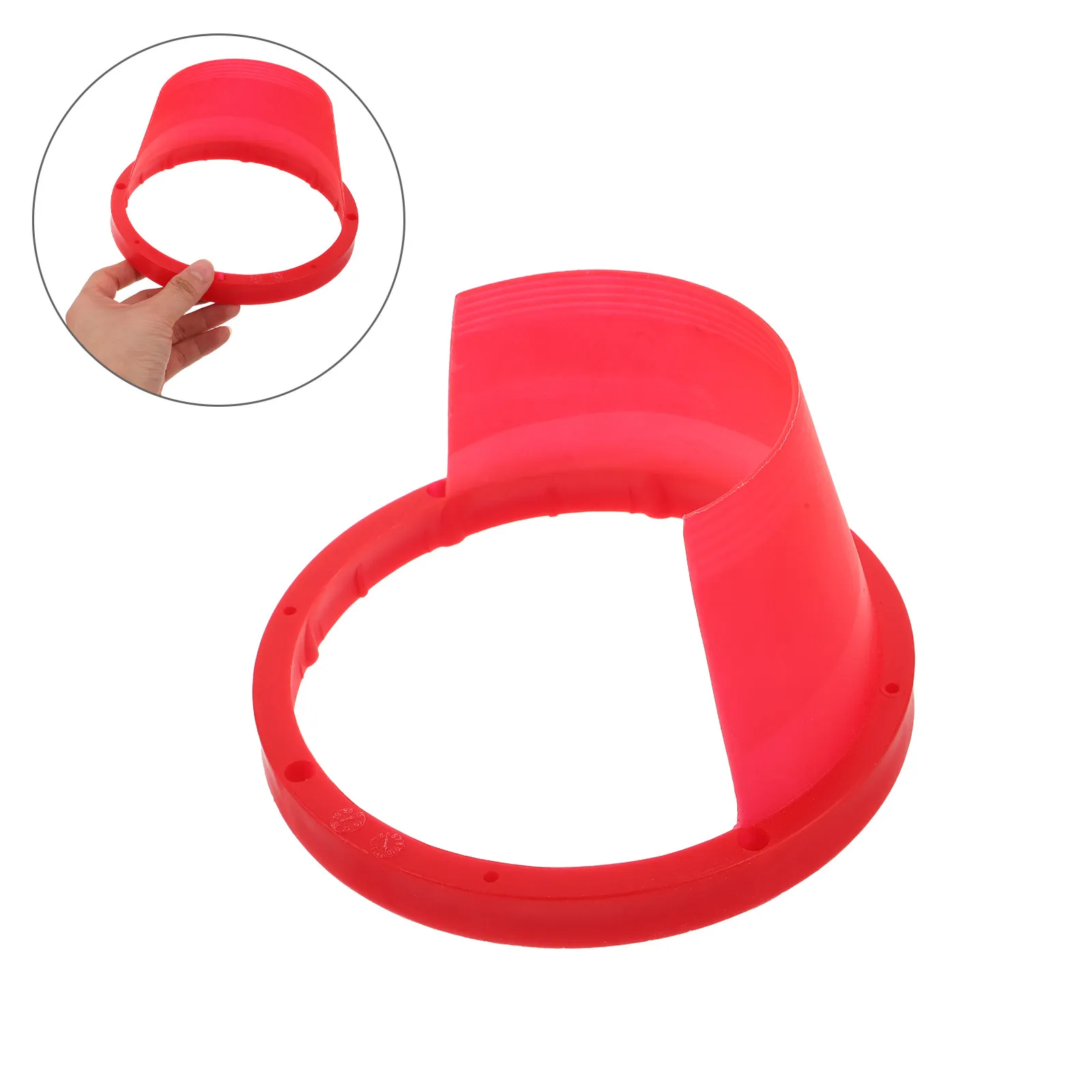 4Pcs Car Door Speaker Waterproof Cover Protective Shield Rainproof Weather Resistant for 6.5 Inch Automotive Stereo Speakers