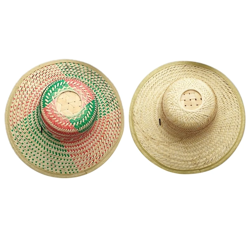 Customizable Drawstring Bamboo Hat with Embedded Clamp Hiking and Camping