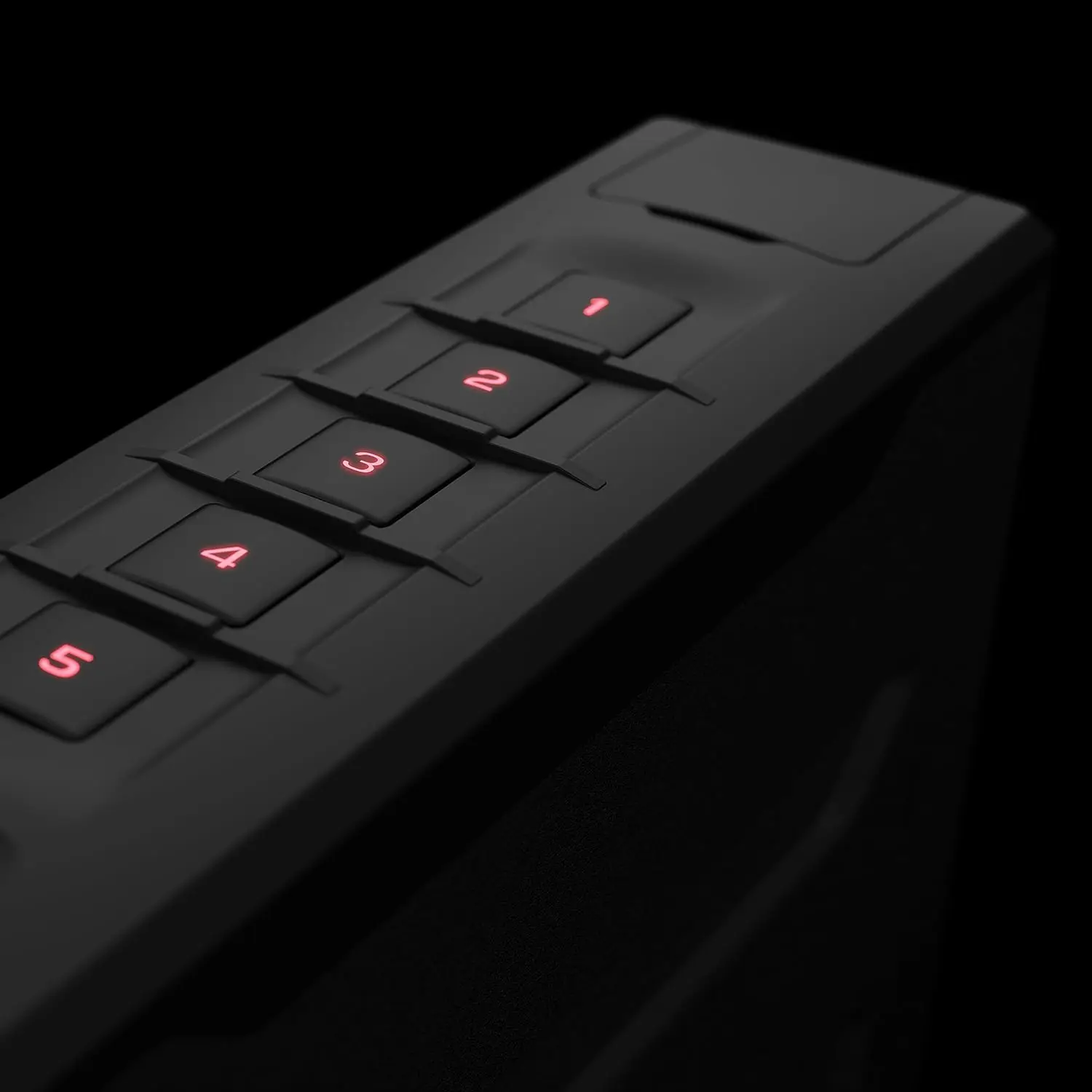 Slider Series Rugged Handgun Safe Quick Auto-Open Sliding Door Pistol Safe with Backlit Keypad and Mounting Plate (Non-Biometric