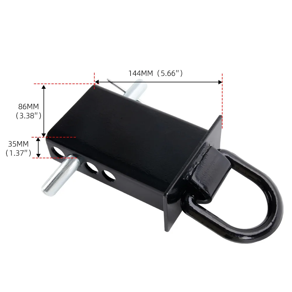 D-Ring Stake Pocket Tie Down Parts For Utility Trailers And Flatbeds With Hitch Pin-A5 Stake Pocket D Ring Heavy Duty Removable