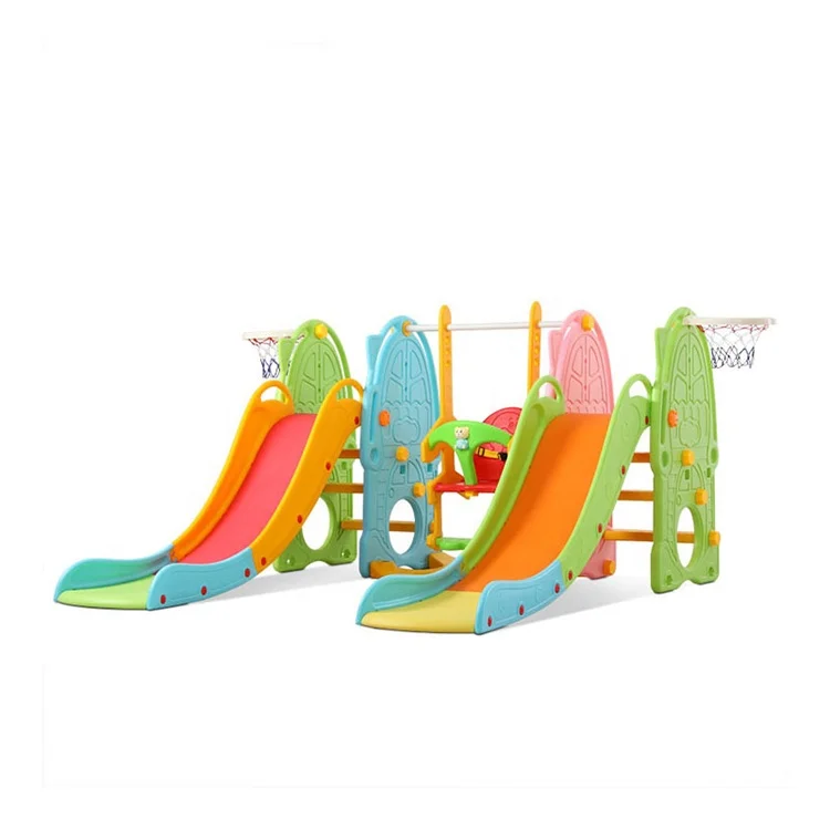 2026 Manufacturer Factory Price New Design Multi-colour Indoor Slide Plastic Indoor Kids Playhouse Plastic Slide At Homepromote