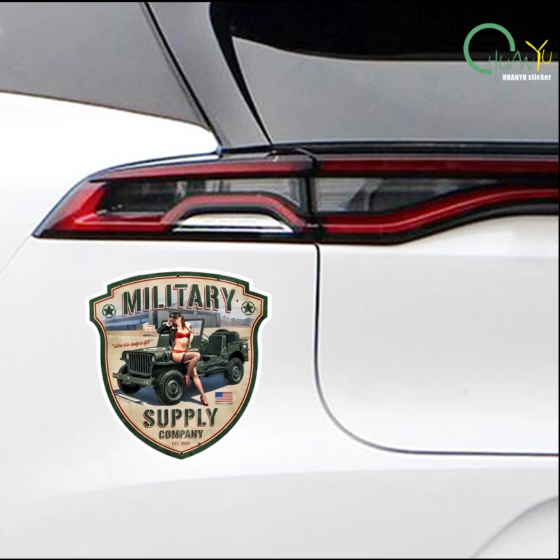 Gasoline Pinup Girl Vinyl Wrap Sexy Beauty Car Sticker Racing Vinyl Cover Scratches Auto Decoration view 2