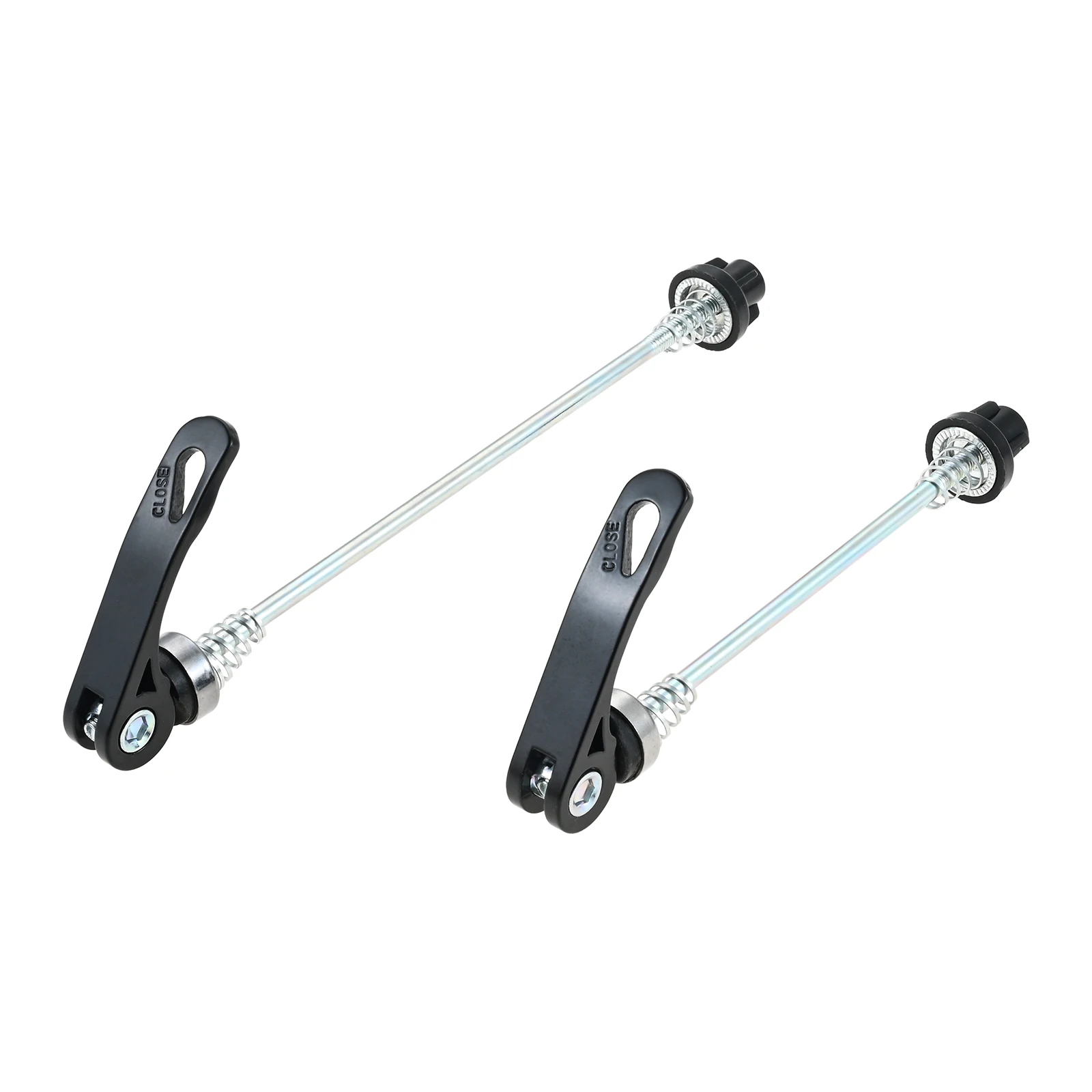 2Pcs Quick Release Bicycle Axles Set for Road Bike / Mountain Bike Iron & Aluminium Alloy Shorter