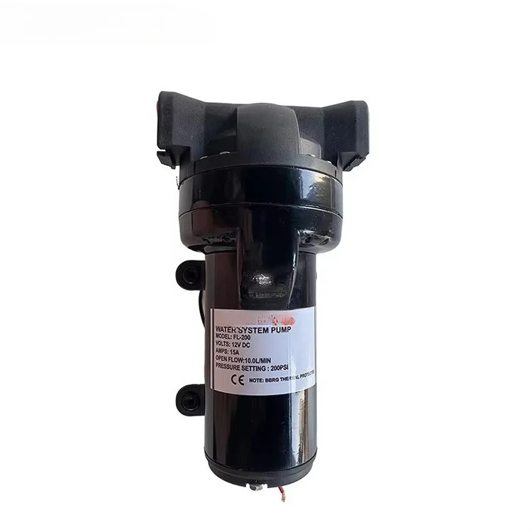 FL-200 12 Volt Electric Self-Priming Pump Agricultural Diaphragm Spray Pump Price Water Pumps Mini