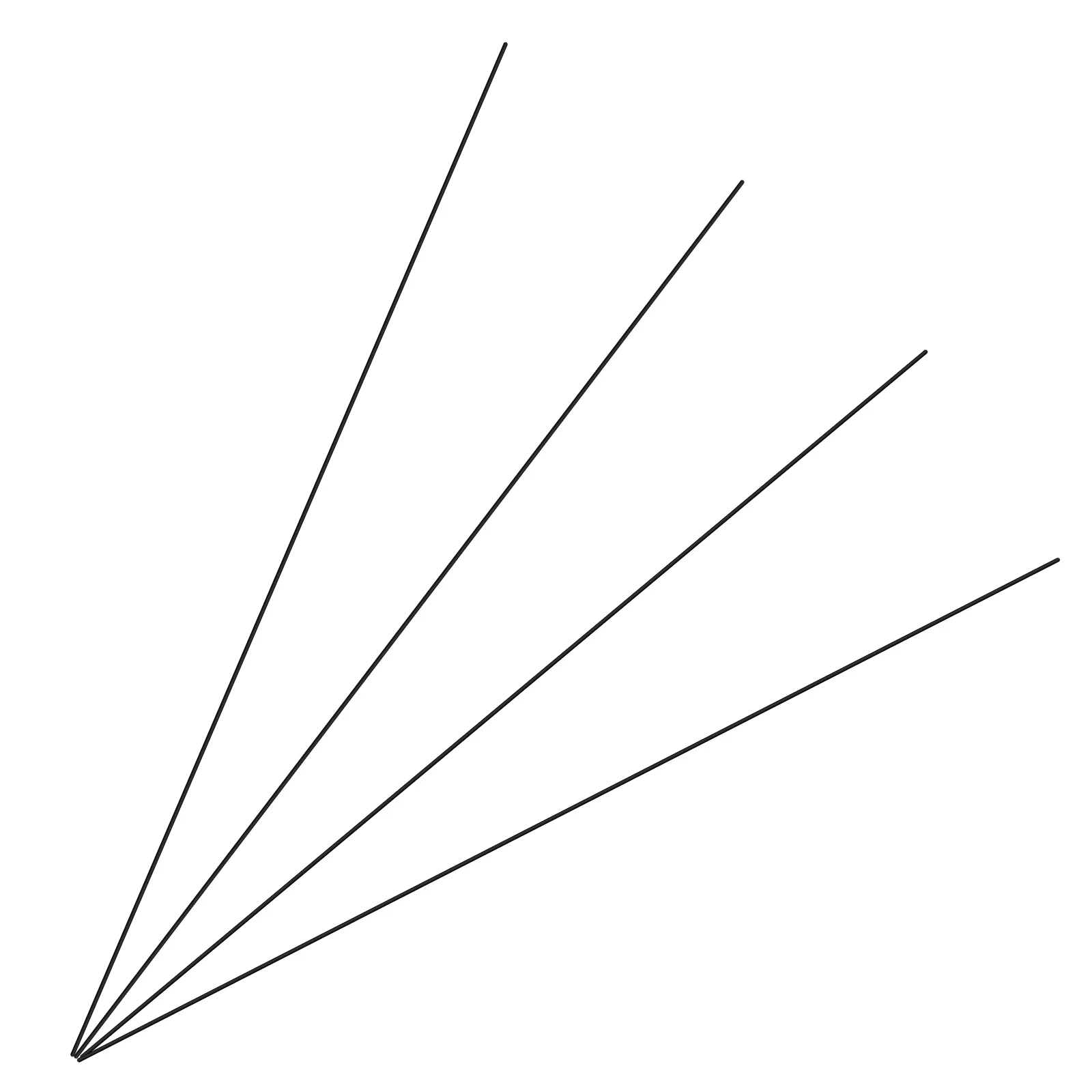 4pcs Diy Rods Reinforced Plastic Frame Lightweight Replacement Parts Structure Poles Kite Assembly Support Sticks