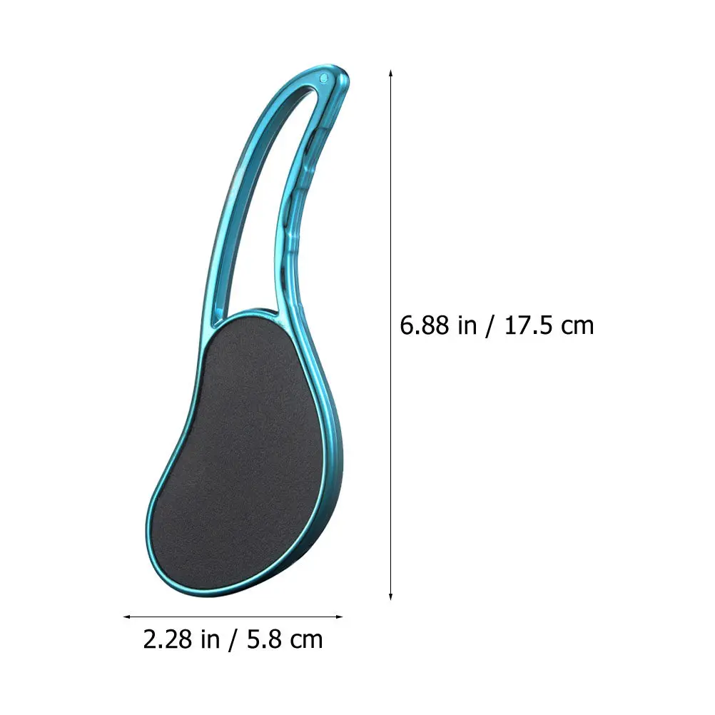 2Pcs Foot File Set for Pedicure Callus Remover Hard Skin Remover Exfoliator with Anti Slip Handle Foot Care Tool for Smooth