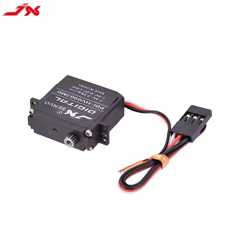 JX 서보 PDI-HV0903MG 2.6kg 메탈 기어 디지털 플랫 윙 서보 플라스틱 케이스 RC 글라이더용