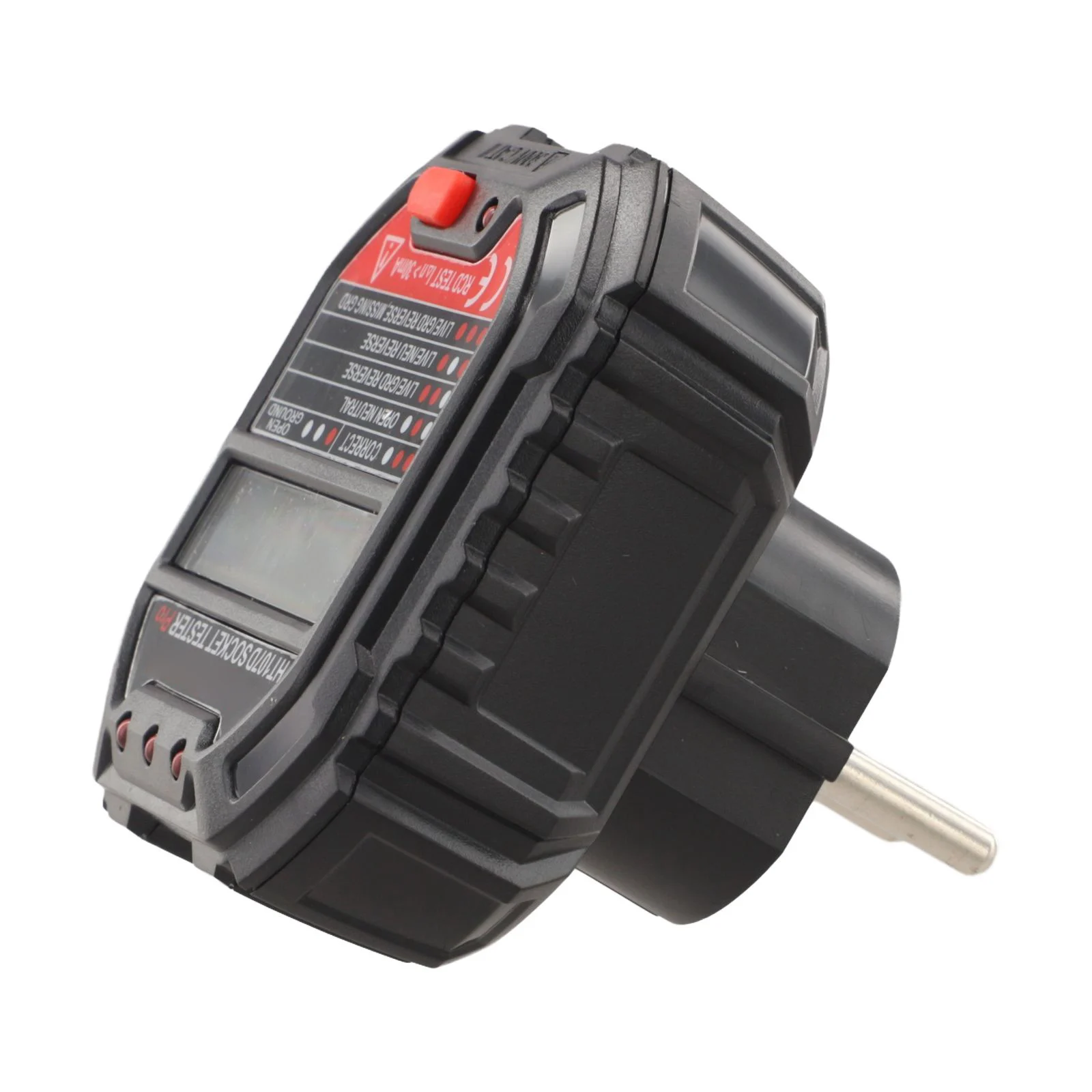 Socket Tester with RCD Test and Indicator Lights Providing Reliable and Efficient Assessment of Electrical Outlets