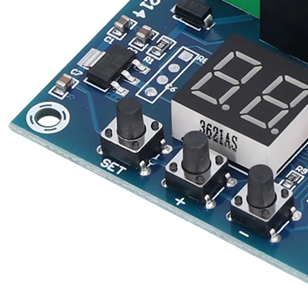 XH-M214 Moisture Controller Module DC12V Digital Display Humidity Controller Board 0-10A Digital Humidity Module Plant Watering