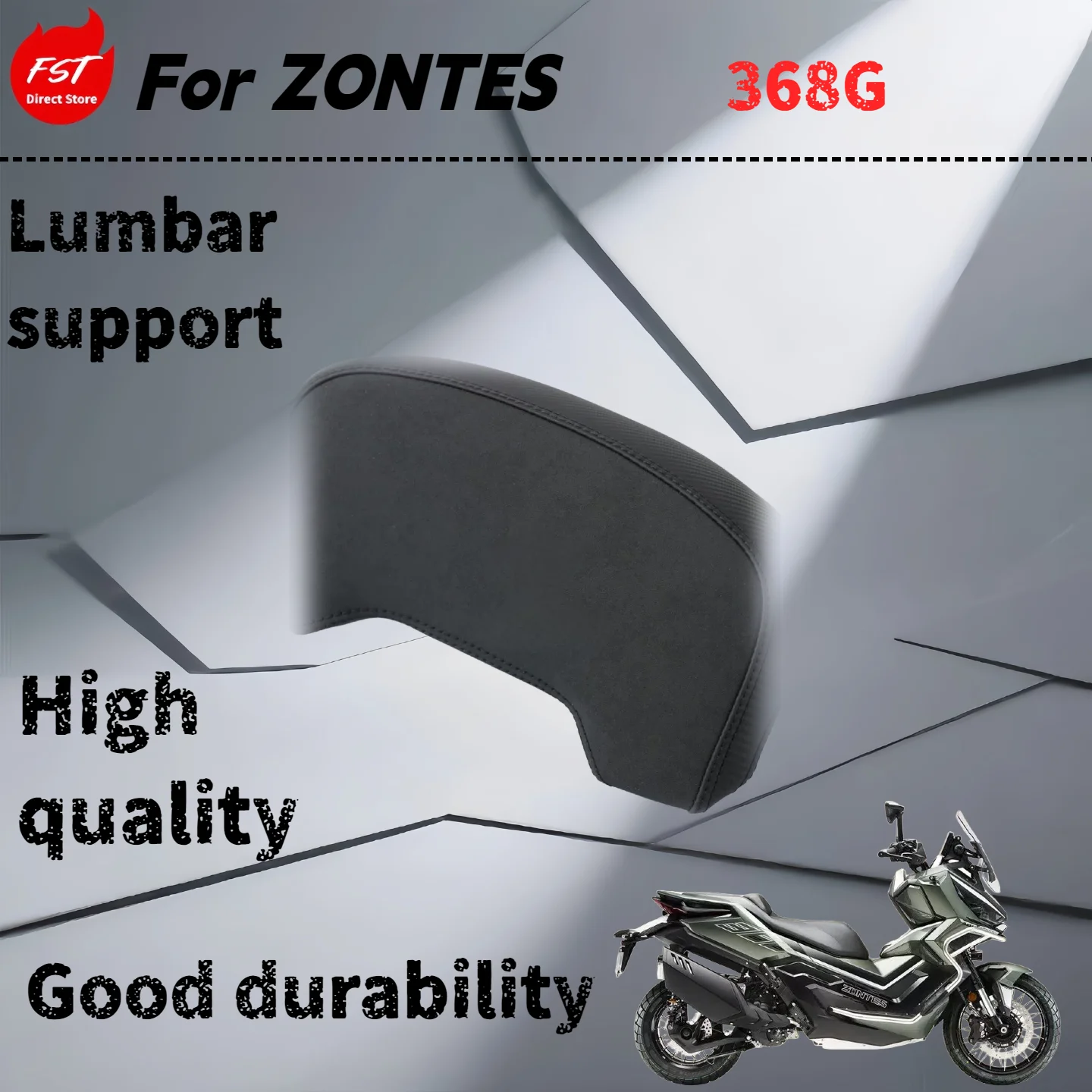 

Для ZONTES 368G Усовершенствованная удобная поясничная поддержка Угол поясничной поддержки Вертикальная высота Утолщенный Ретро Прочный